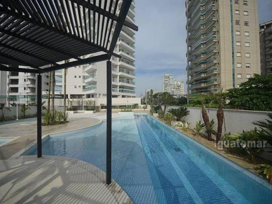 Apto Com Vista Para O Mar Com 2 Vagas - Guarujá Eksteriør bilde